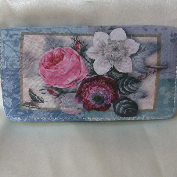 New Boutique -Ladies Wallets Flowers - Picture 2 of 5